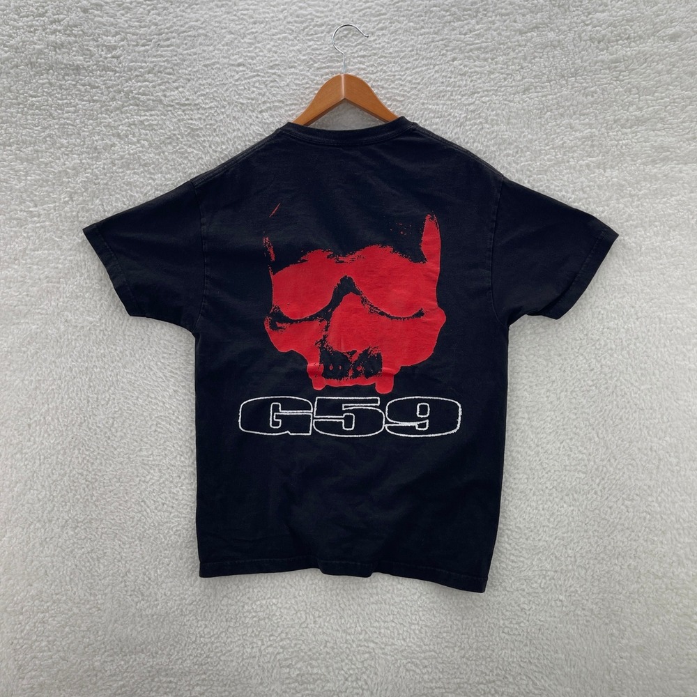 G59 Shirt Mens Large Black Red Suicideboys Skull Hip Hop Rap Music Goth Street